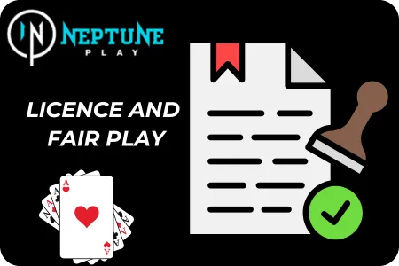 Neptune Casino Licence and Fair Play